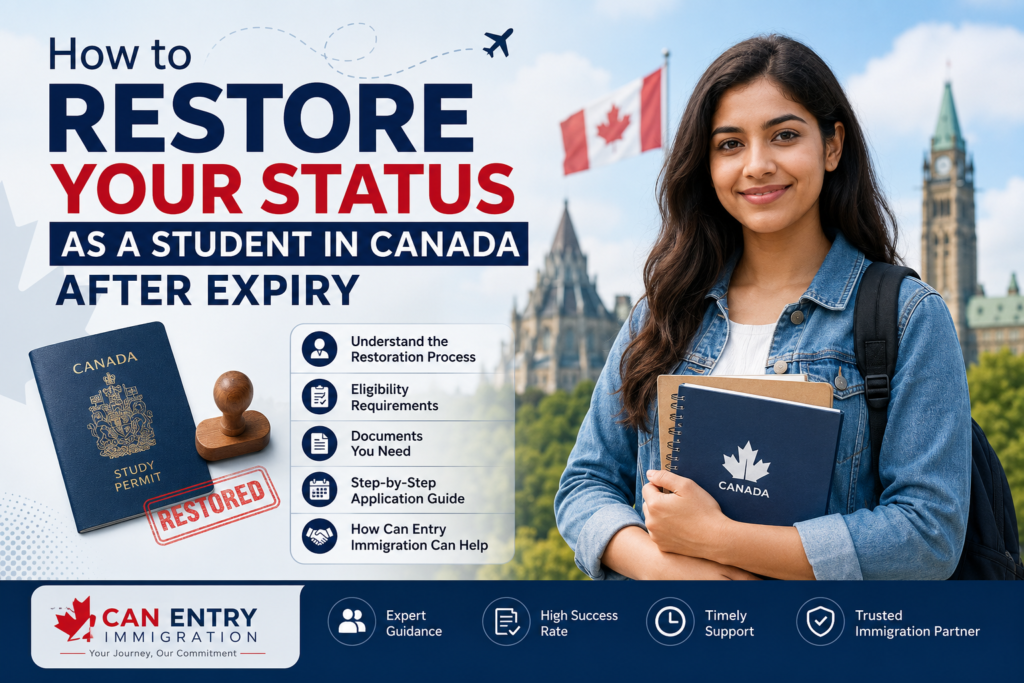 Restore Student Status in Canada After Study Permit Expiry